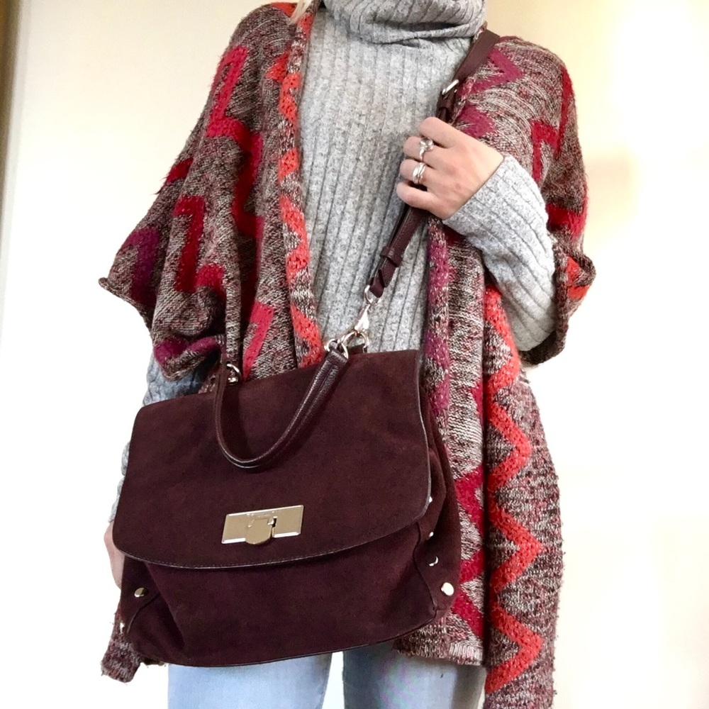 Maroon DKNY Crossbody